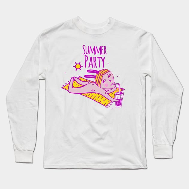 SUMMER Long Sleeve T-Shirt by Daria Kusto